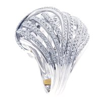 Anello Recarlo Donna ANELLI DIAMANTI in Oro bianco Diamante 1.62 Ct ANOR-27-52 - ANOR-27-52